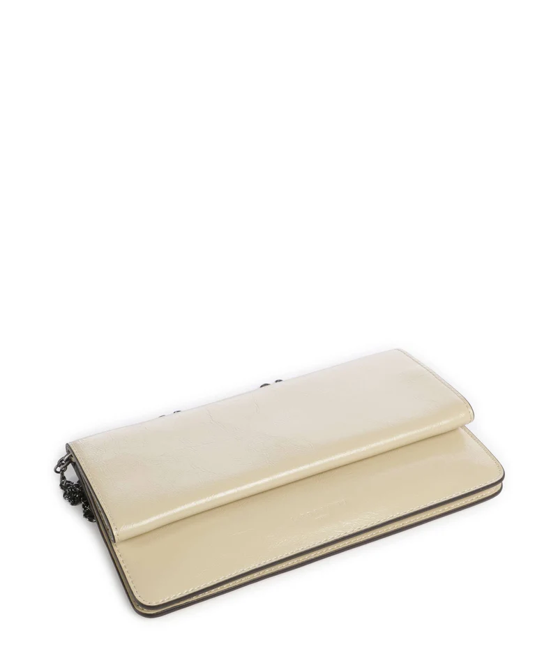 Liebeskind Audrey Recycled Lack Distressed S Umhängetasche biscotti
