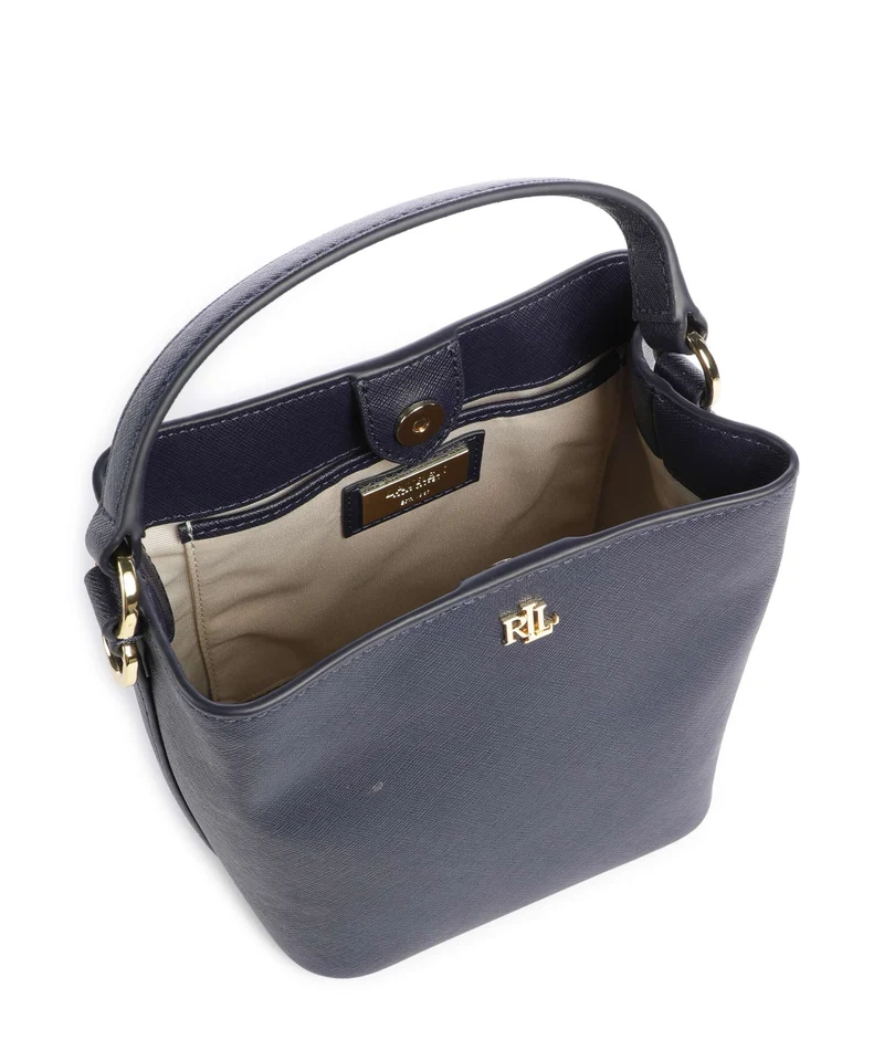 Lauren Ralph Lauren Reese Small Bucket Handtasche refined navy
