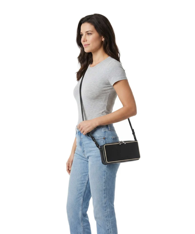 Liebeskind Juno Soft Calf XS Umhängetasche black