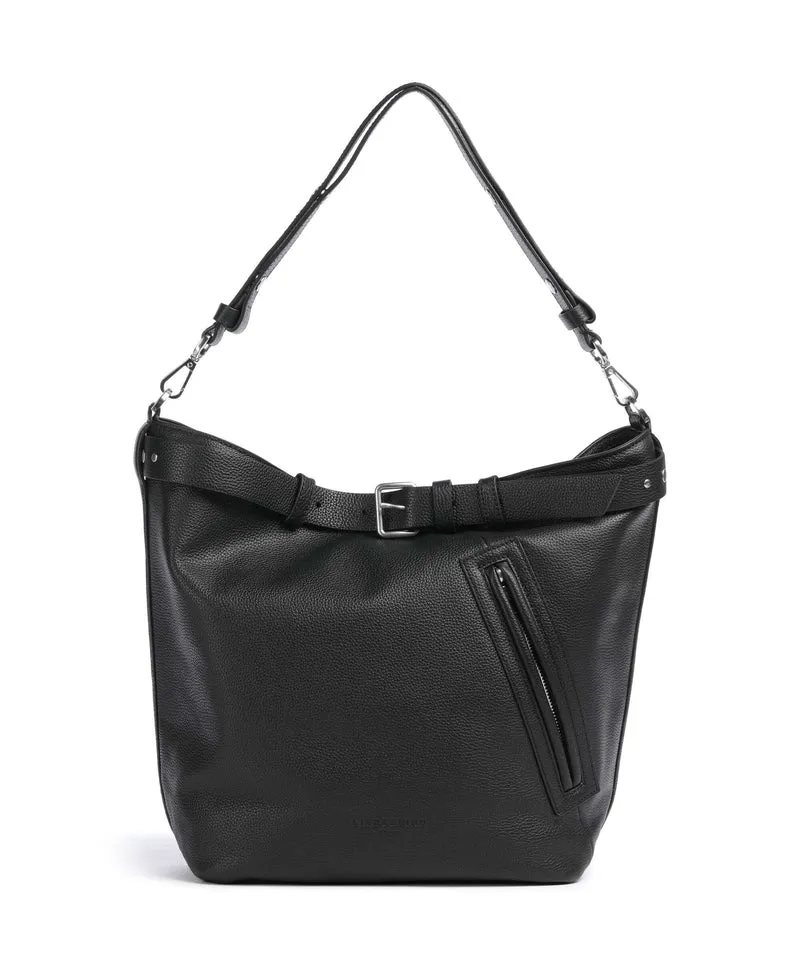 Liebeskind Zita Small Pebble L Bucket Handtasche black
