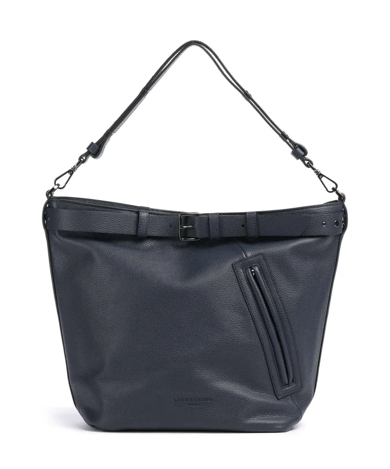 Liebeskind Zita Small Pebble L Bucket Handtasche peacoat