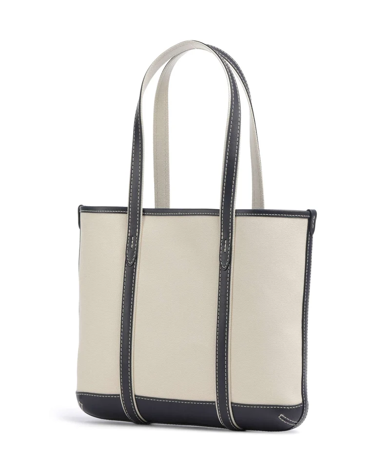 Polo Ralph Lauren Canvas Small Shopper ecru/navy