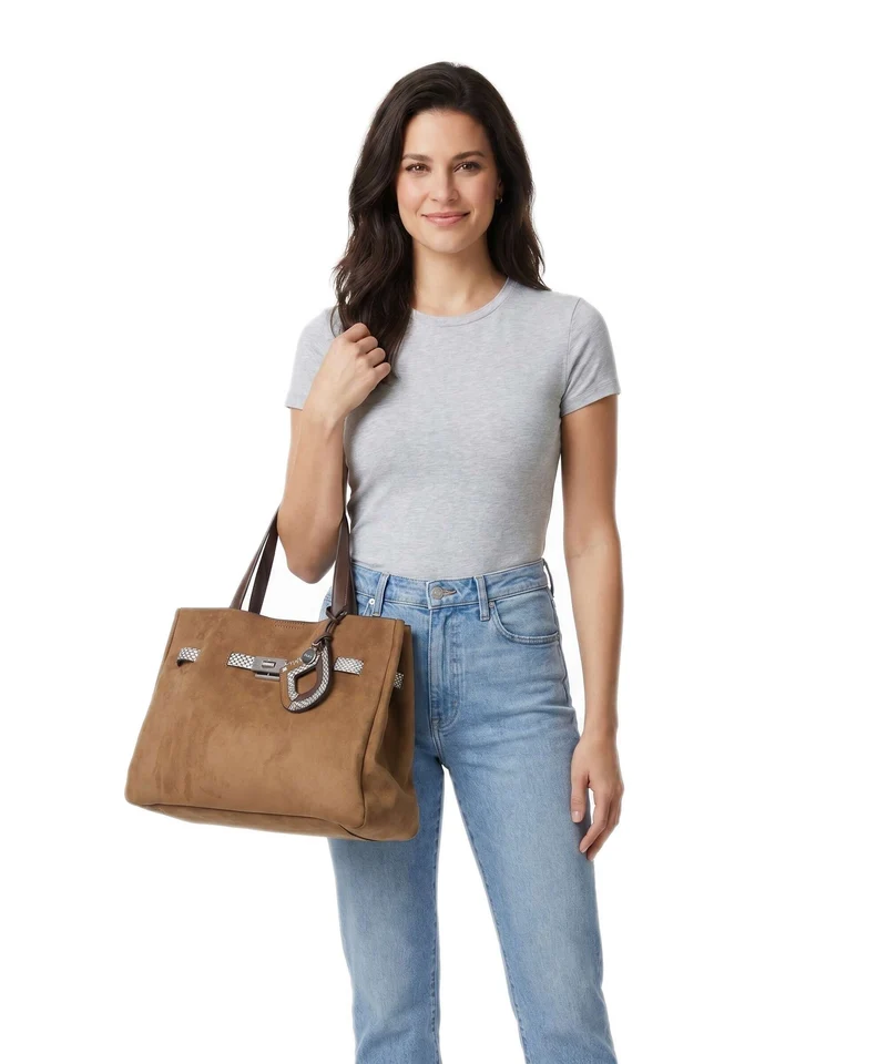 DKNY Bryar Large Handtasche almond
