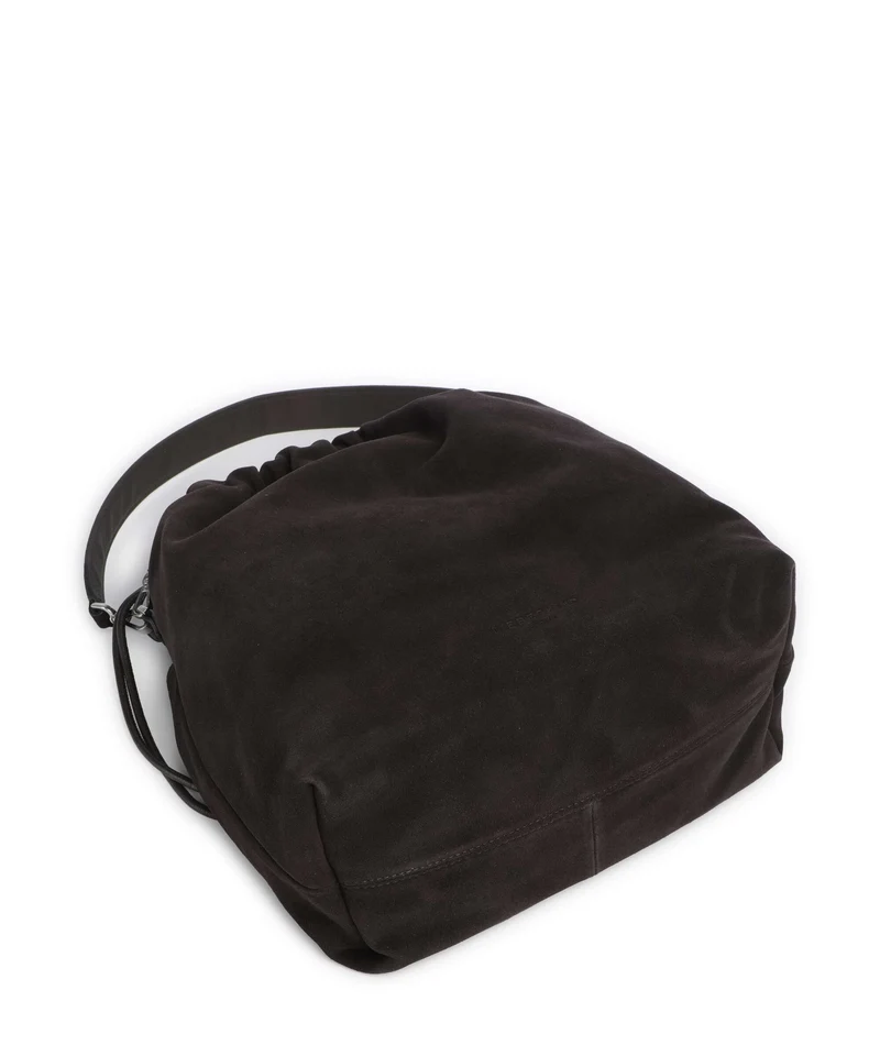 Liebeskind Lya II Hydro Suede M Bucket Handtasche deep soil