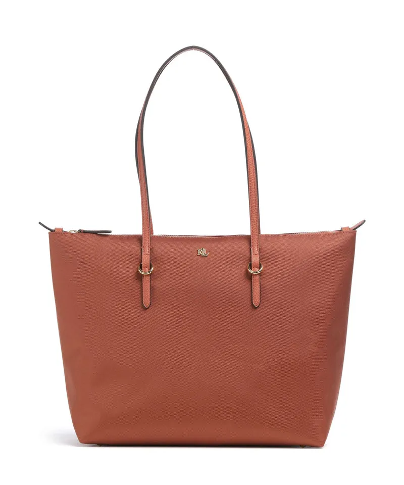 Lauren Ralph Lauren Keaton 26 Shopper red terracotta