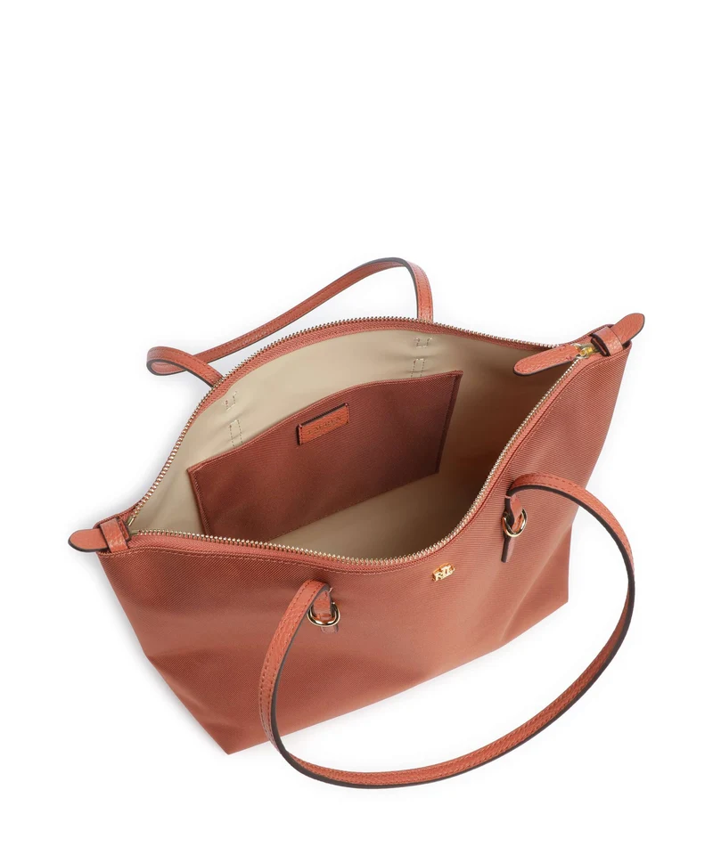 Lauren Ralph Lauren Keaton 26 Shopper red terracotta