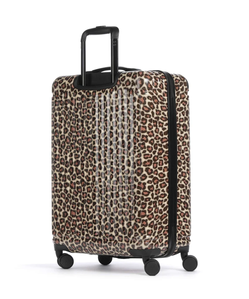 Travelite Cruise 4-Rollen Trolley Set leopard