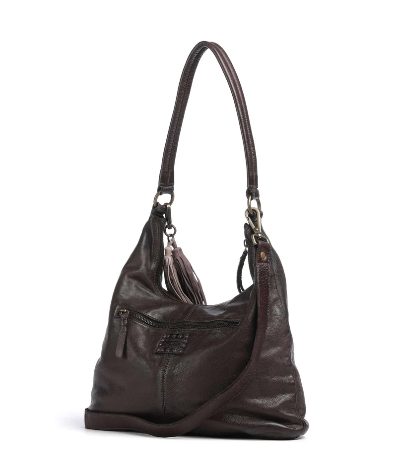 Taschendieb Wien Löwengasse 5xx Beuteltasche mokka