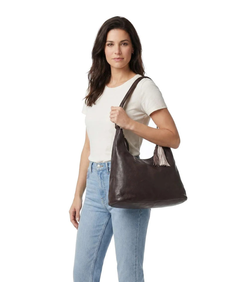 Taschendieb Wien Löwengasse 5xx Beuteltasche mokka
