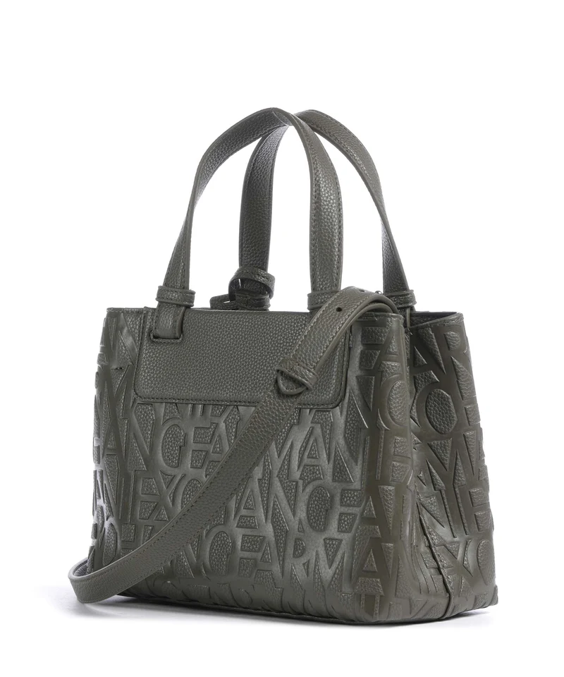 Armani Exchange Liz Monogram S Handtasche savanna