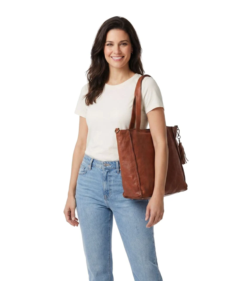 Taschendieb Wien Kaiserstrasse 21 Shopper cognac