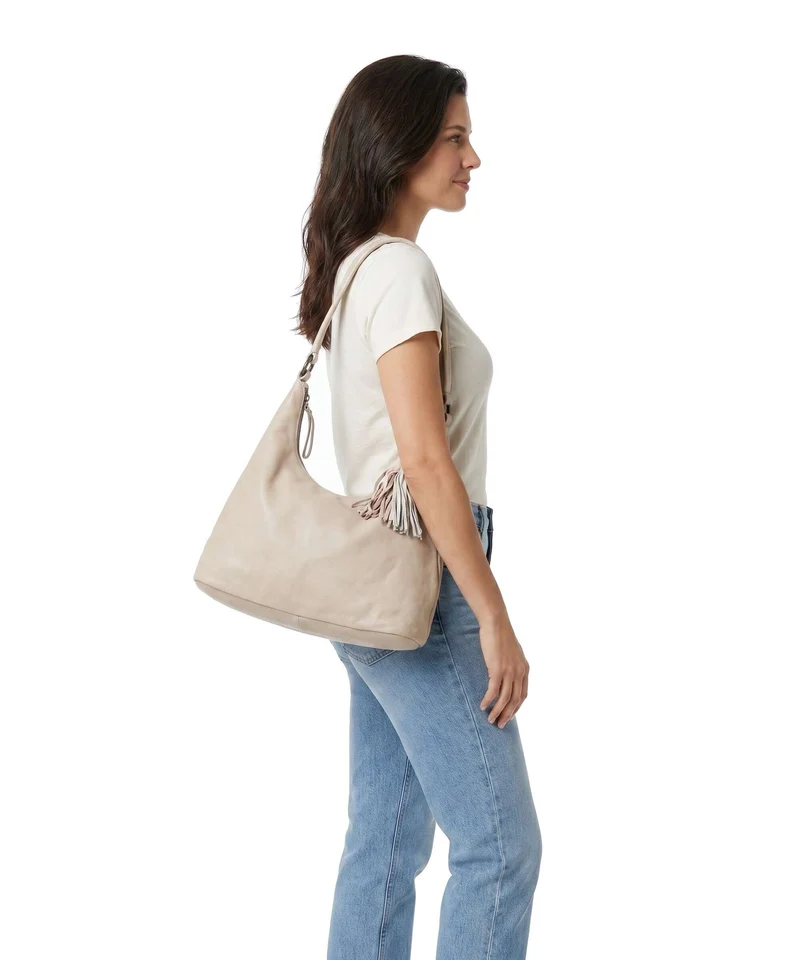 Taschendieb Wien Löwengasse 5xx Beuteltasche creme