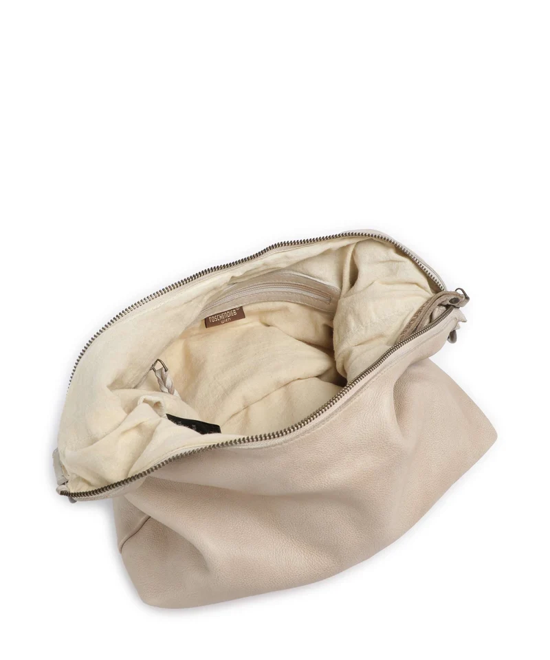 Taschendieb Wien Löwengasse 5xx Beuteltasche creme