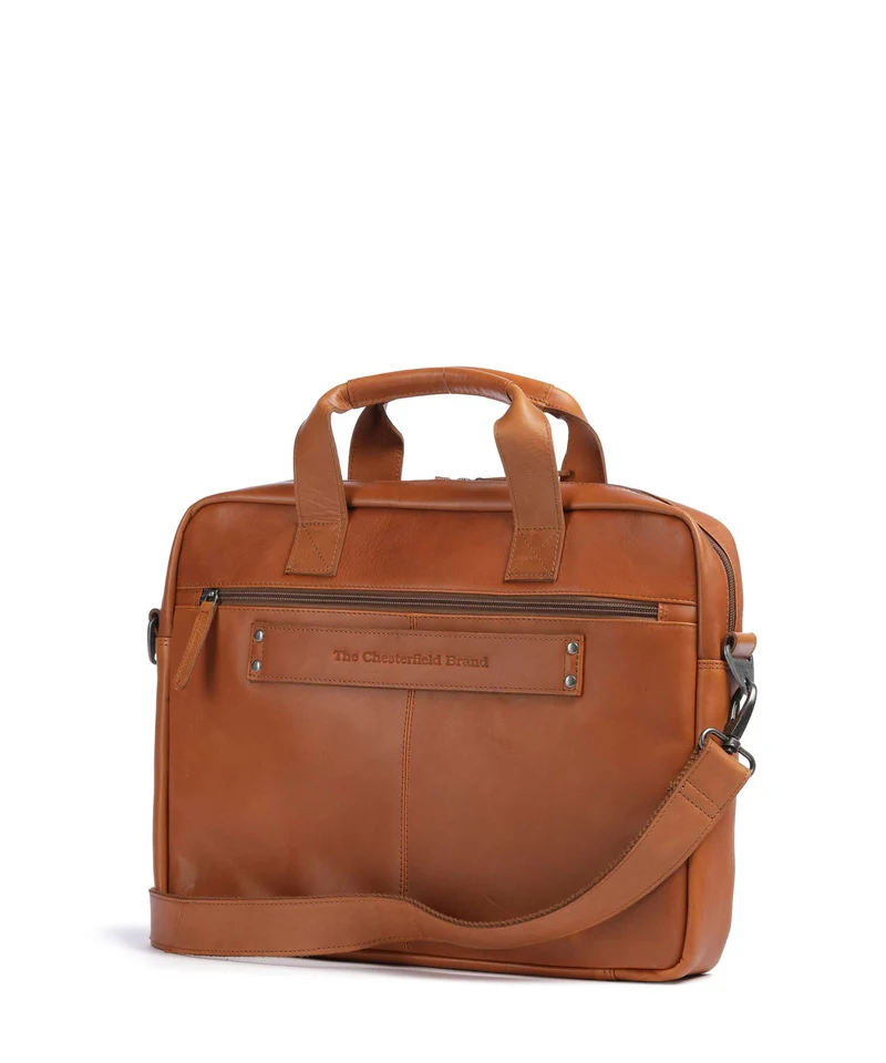 The Chesterfield Brand Calvi Aktentasche cognac
