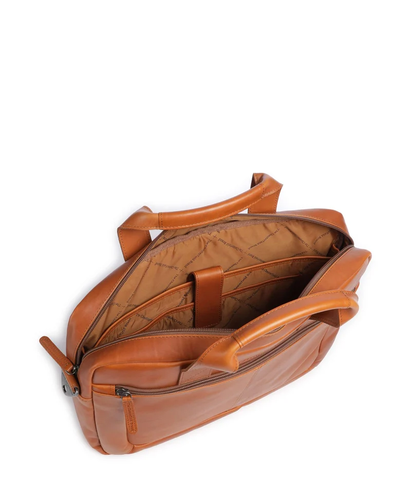 The Chesterfield Brand Calvi Aktentasche cognac