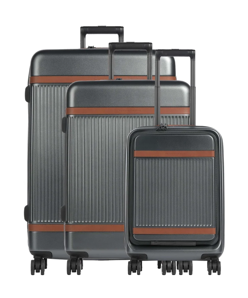 The Chesterfield Brand Zuna 4-Rollen Trolley Set urban graphite