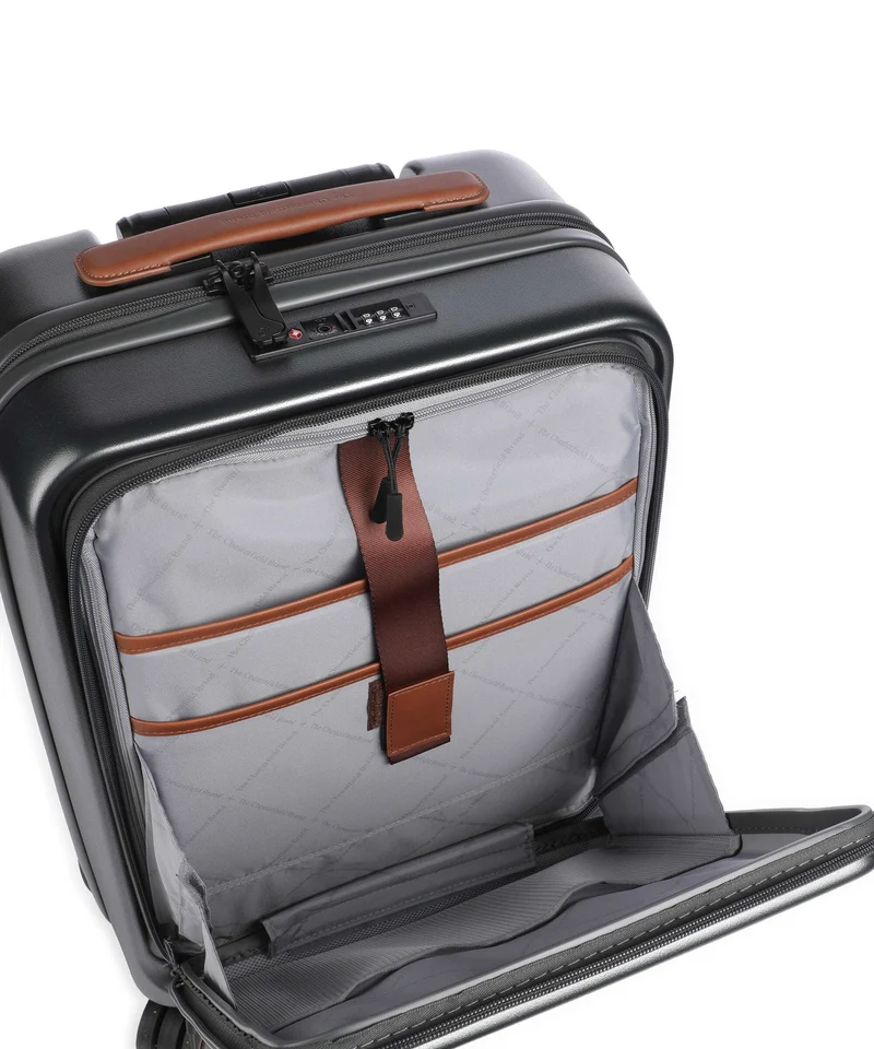 The Chesterfield Brand Zuna 4-Rollen Trolley Set urban graphite