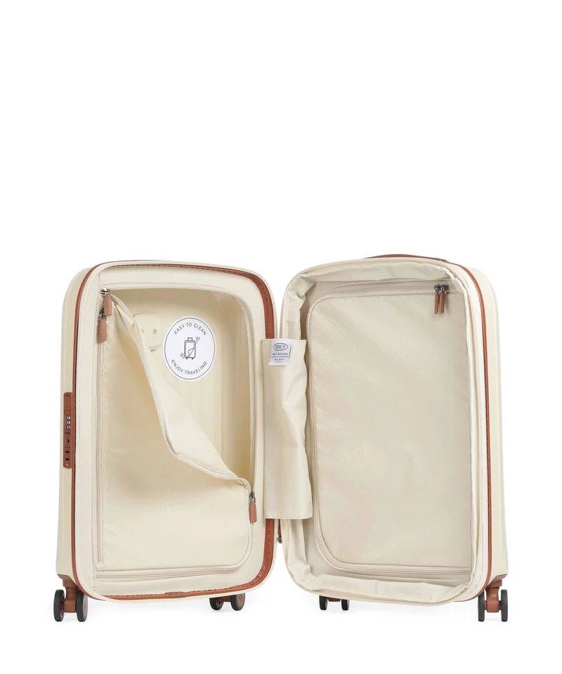 Brics Taormina 4-Rollen Trolley cream