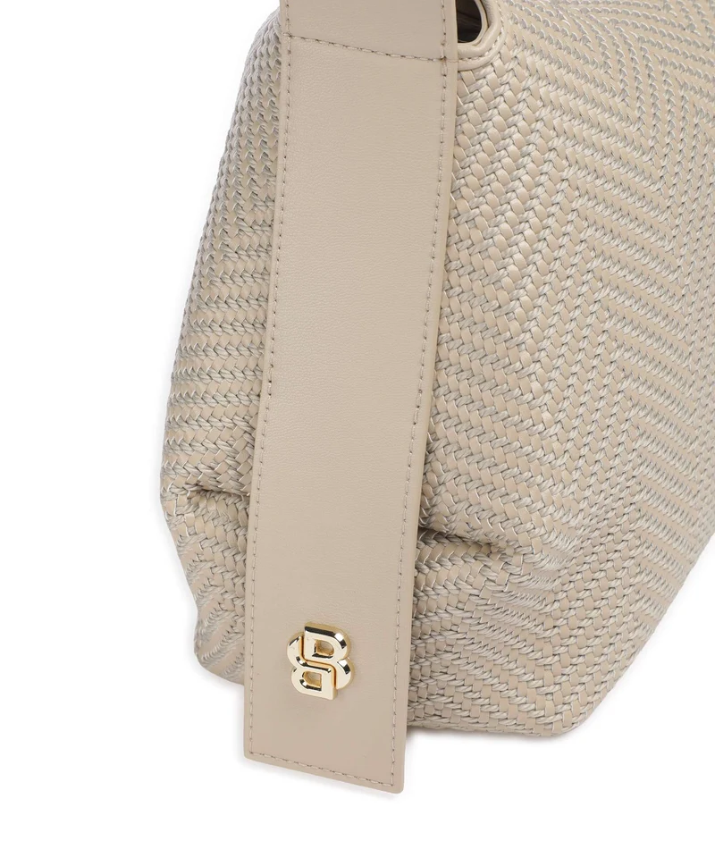 BOSS Caylie Schultertasche light beige