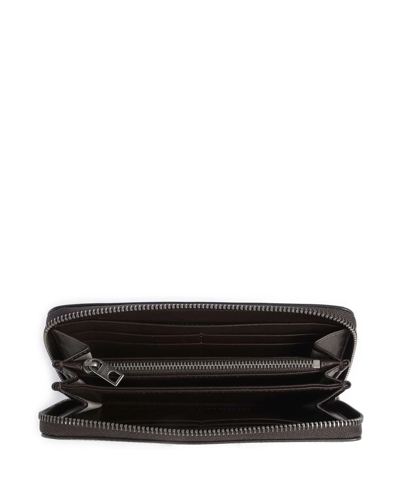 Liebeskind Sally Audrey Recycled Lack Distressed Geldbörse deep soil