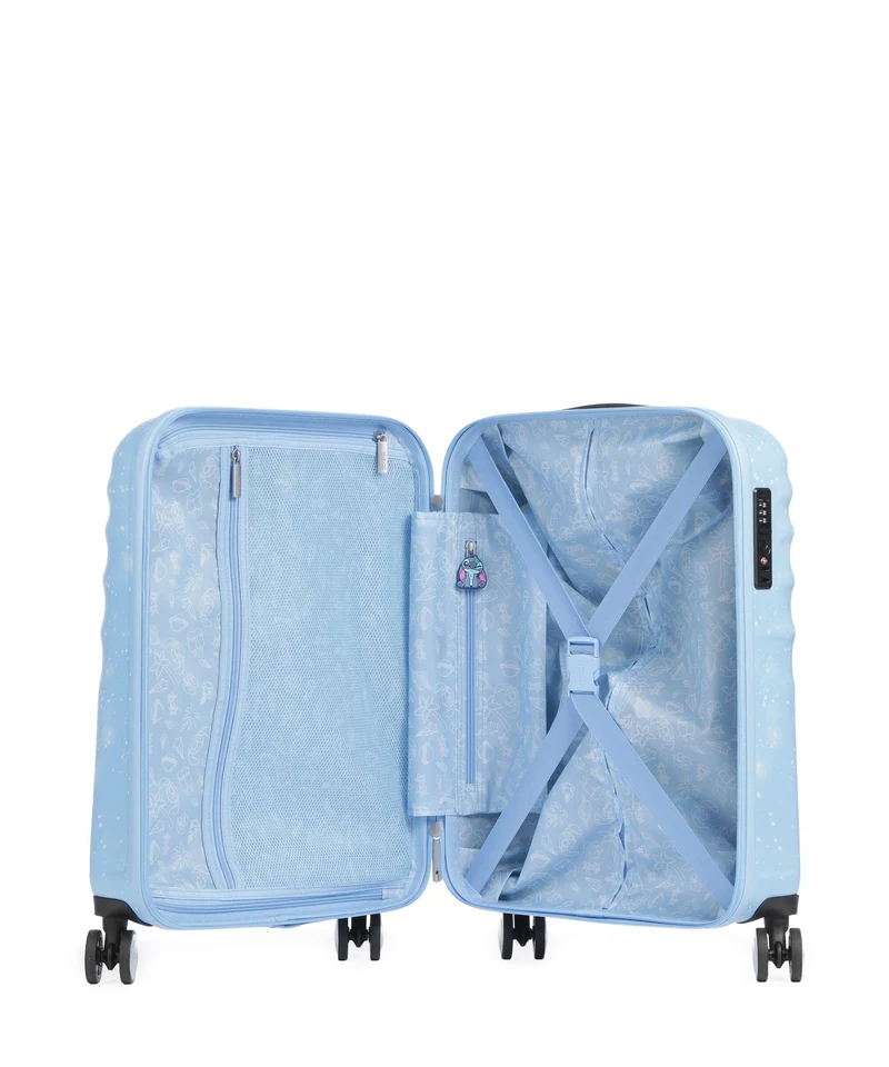 American Tourister Wavebreaker Disney 4-Rollen Trolley stitch universe