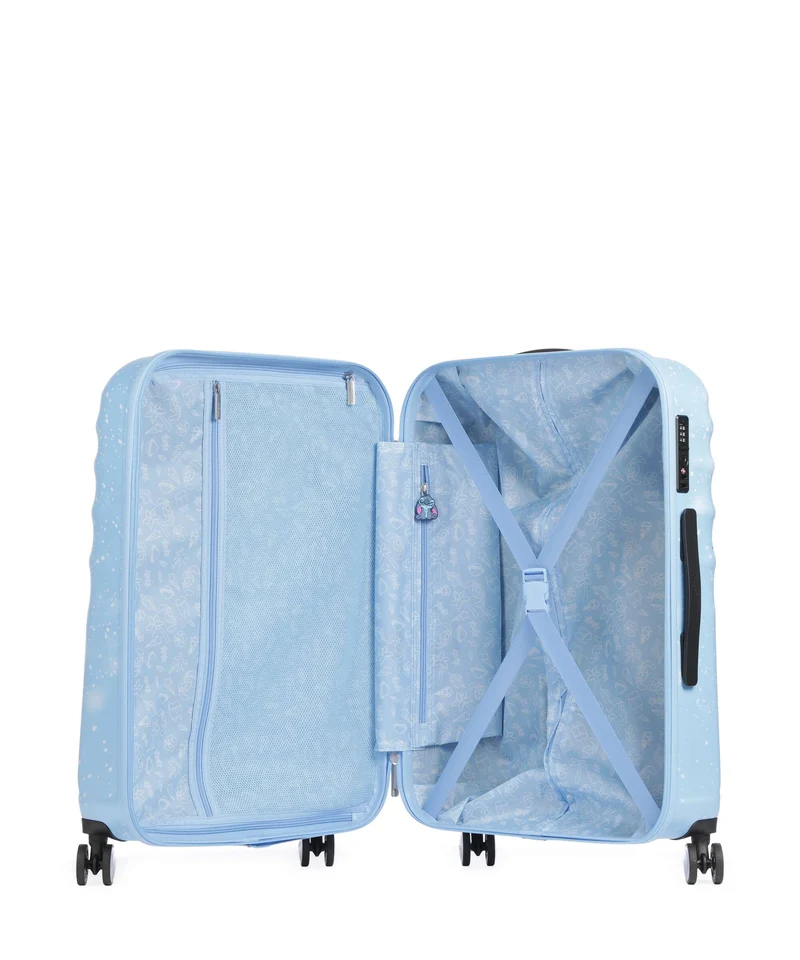 American Tourister Wavebreaker Disney 4-Rollen Trolley stitch universe
