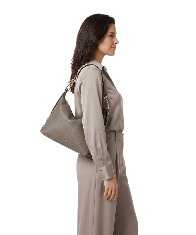 Furla Tonie M Beuteltasche muddy gray