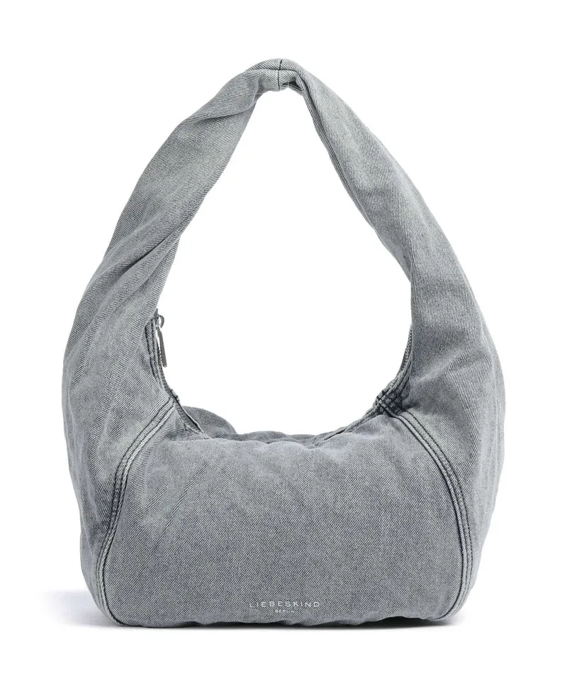 Liebeskind Farrah II Denim M Beuteltasche blue denim