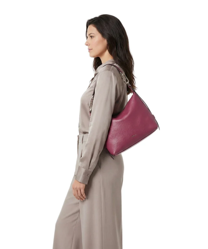Furla Tonie Mini Schultertasche rododendro