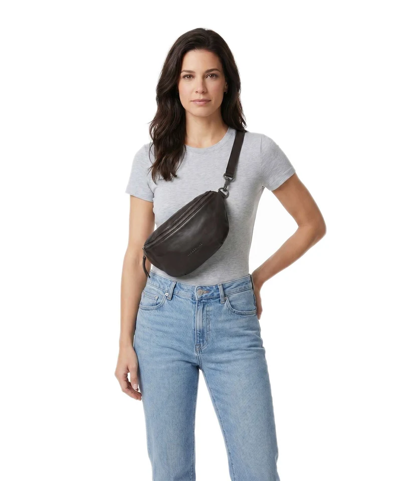 Liebeskind Tavia Sheep Natural Gürteltasche deep soil