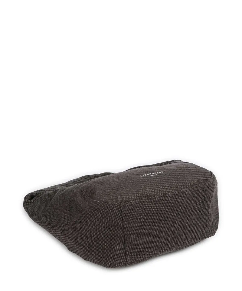 Liebeskind Farrah Heavy Canvas Washed M Beuteltasche deep soil