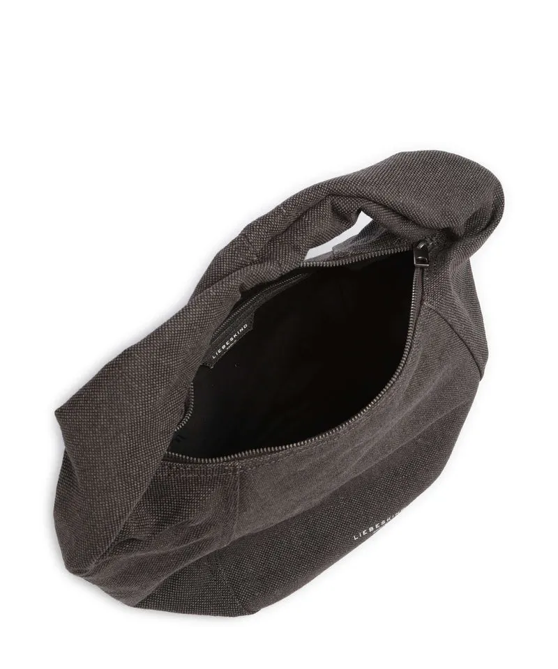 Liebeskind Farrah Heavy Canvas Washed M Beuteltasche deep soil