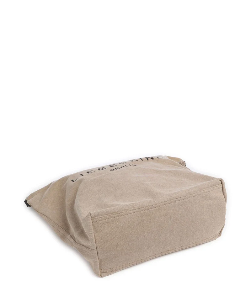 Liebeskind Clea Denim Beuteltasche beige