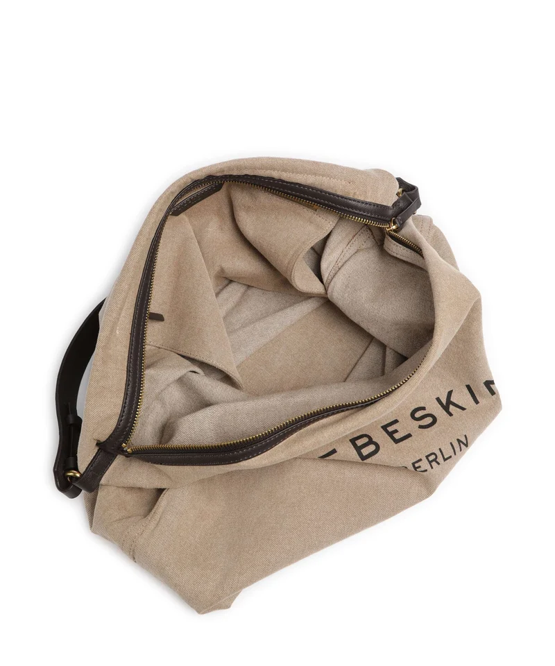 Liebeskind Clea Denim Beuteltasche beige