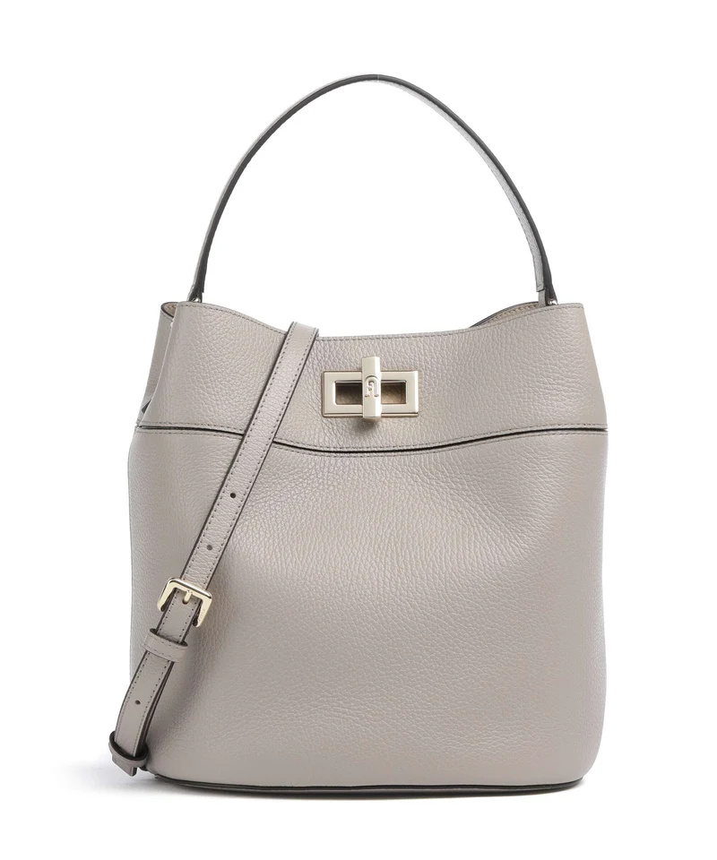 Furla Amelia M Bucket Handtasche cachemire gray