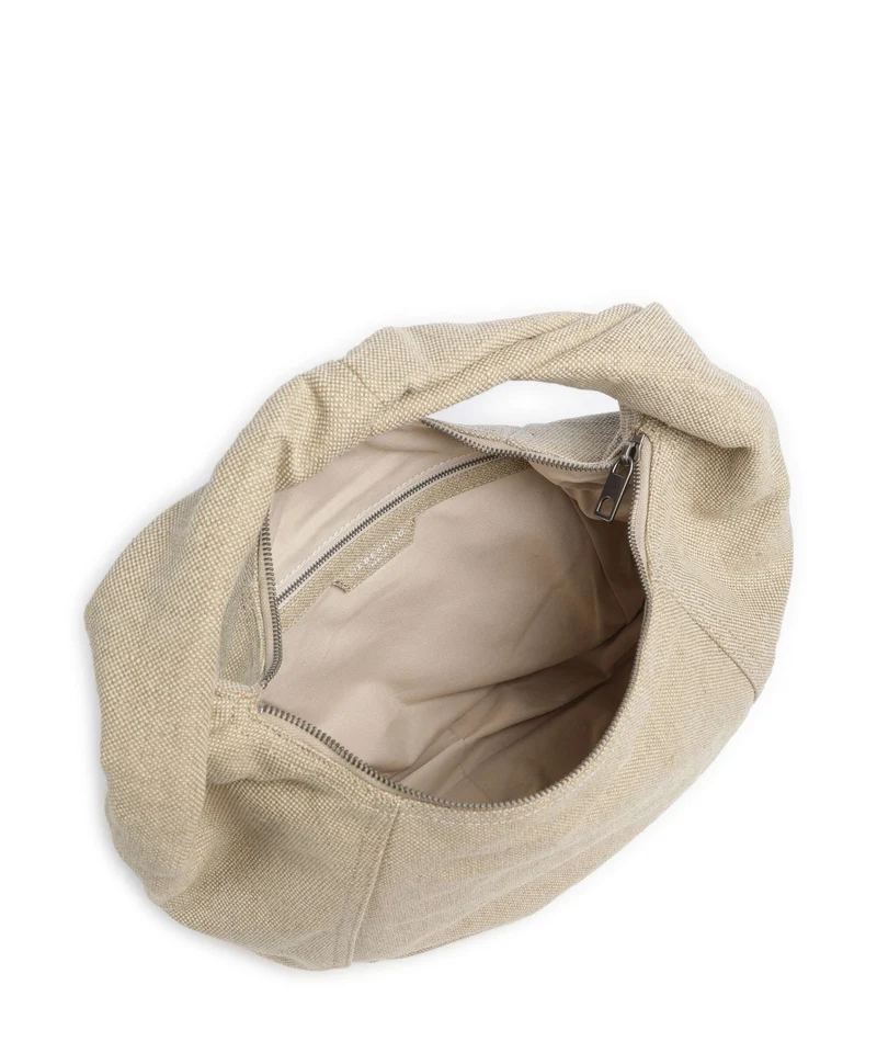 Liebeskind Farrah Heavy Canvas Washed M Beuteltasche beige