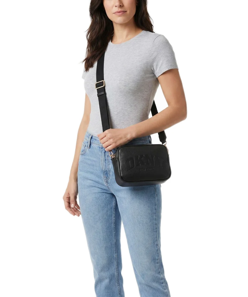 DKNY Hadlee Umhängetasche black/gold