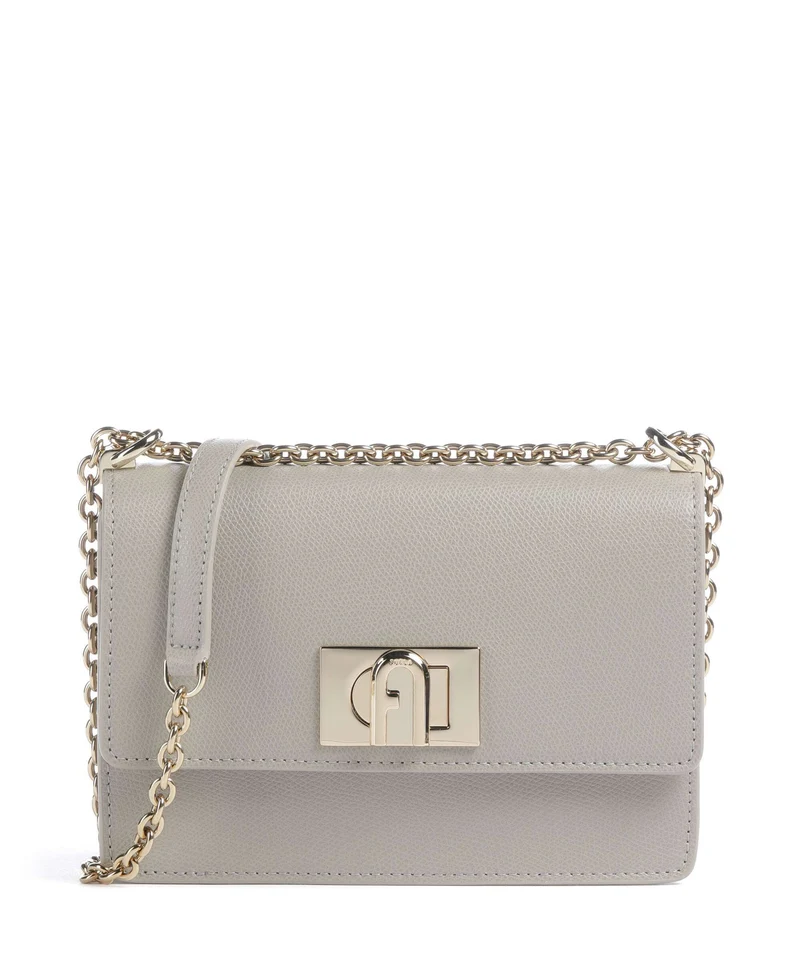 Furla 1927 Mini Schultertasche stone gray