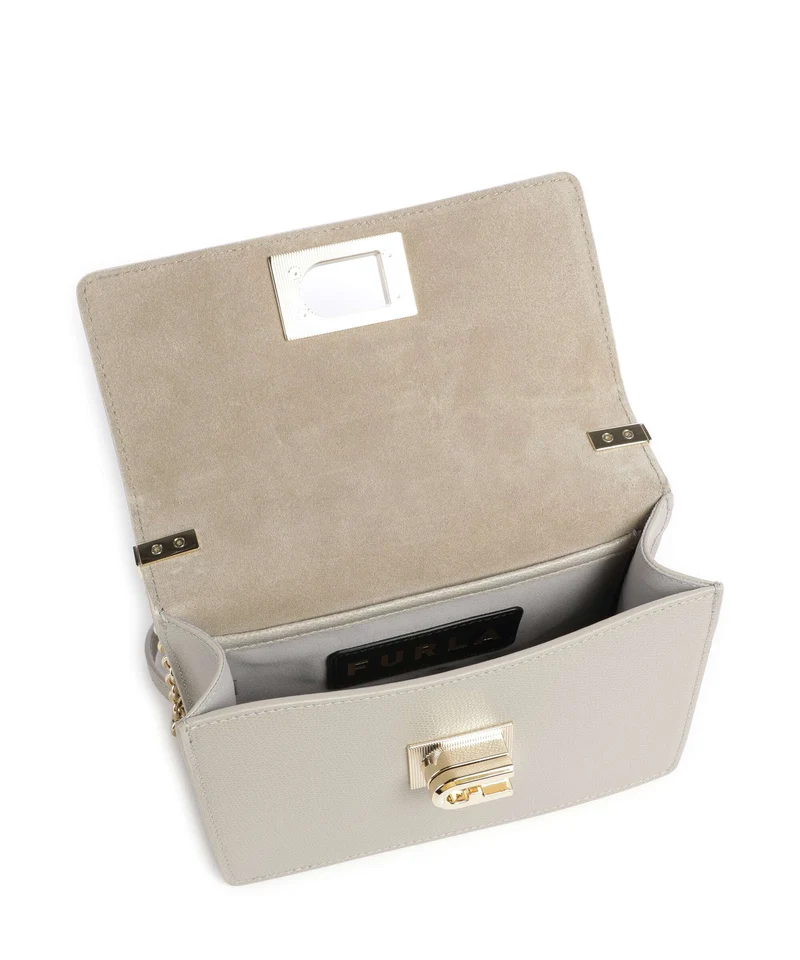 Furla 1927 Mini Schultertasche stone gray