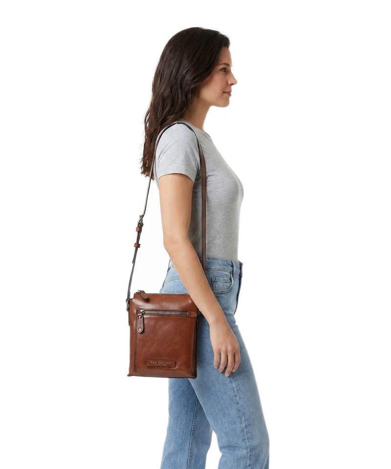 The Bridge Kallio Handytasche marrone/opaco