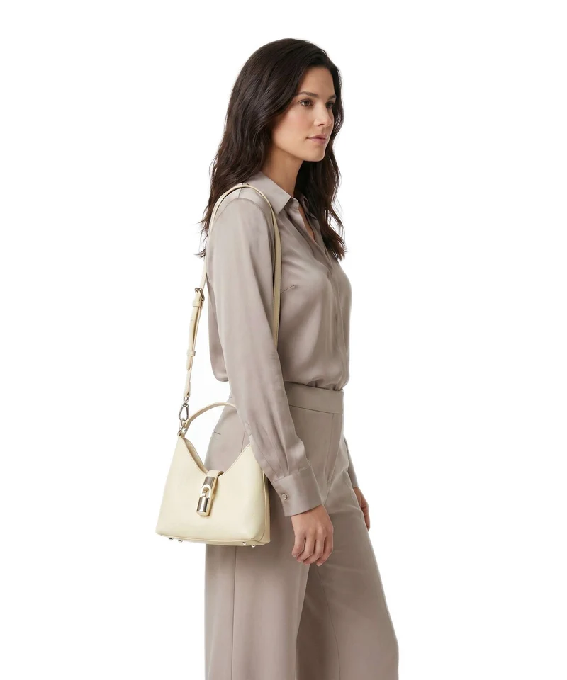 Furla Iride Mini Umhängetasche cremino