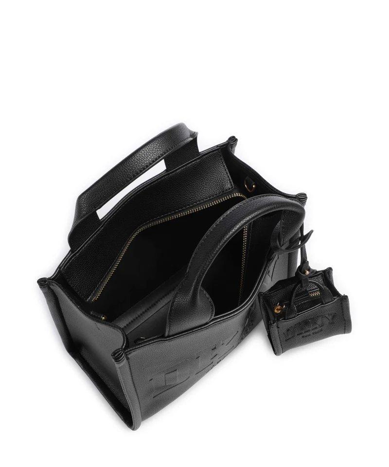 DKNY Hadlee Small Handtasche black/gold