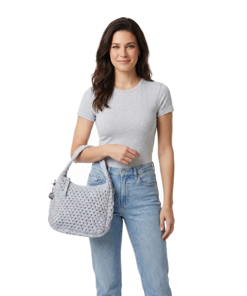 Anokhi Beuteltasche blue/ombre