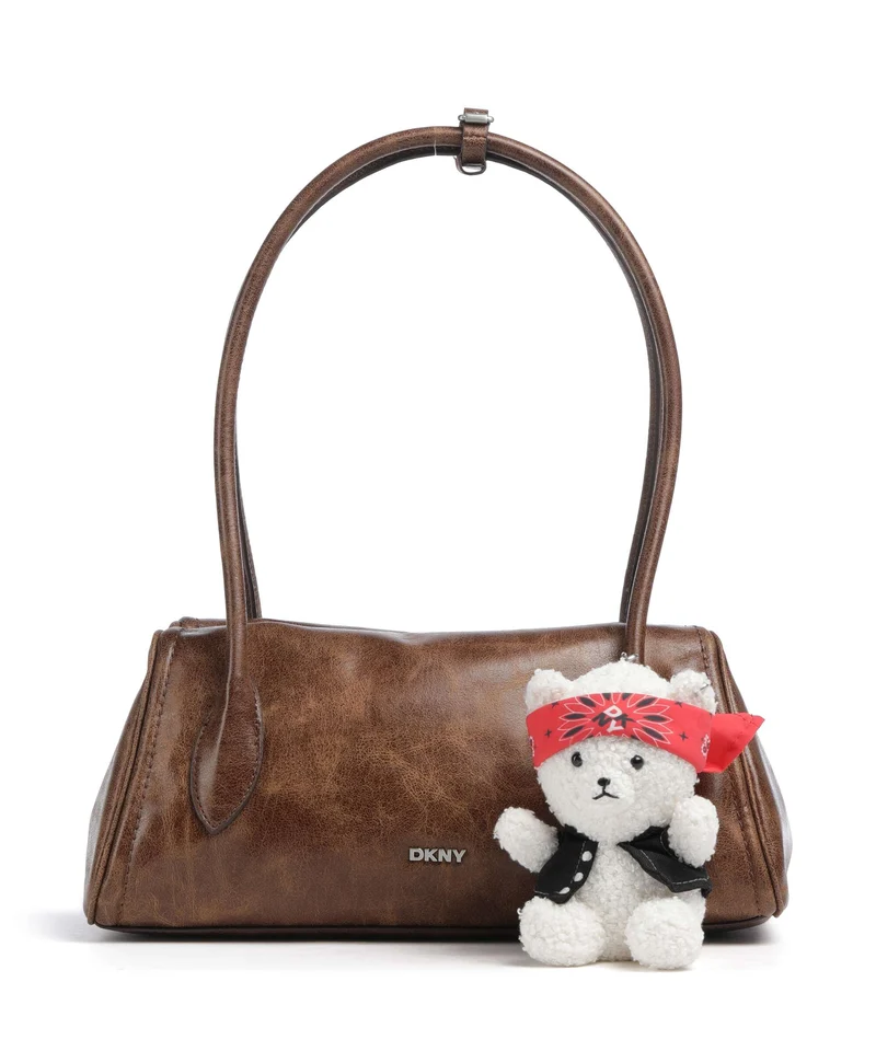 DKNY Amelie Medium Schultertasche charcoal