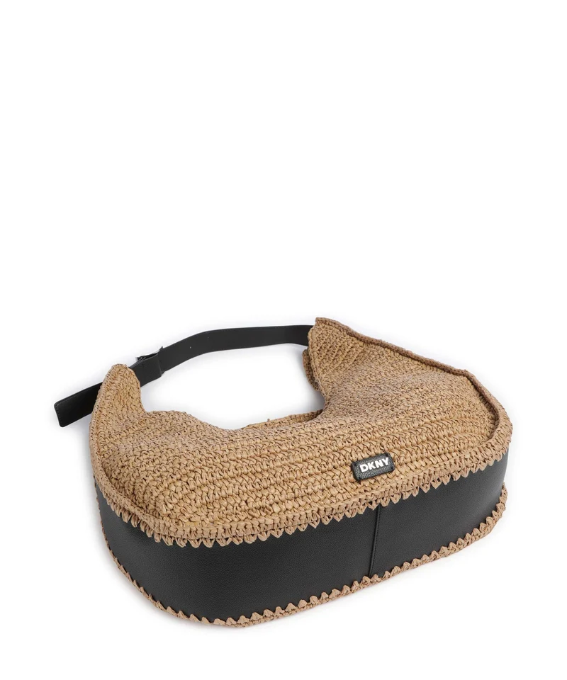 DKNY Camila Large Beuteltasche natural/black