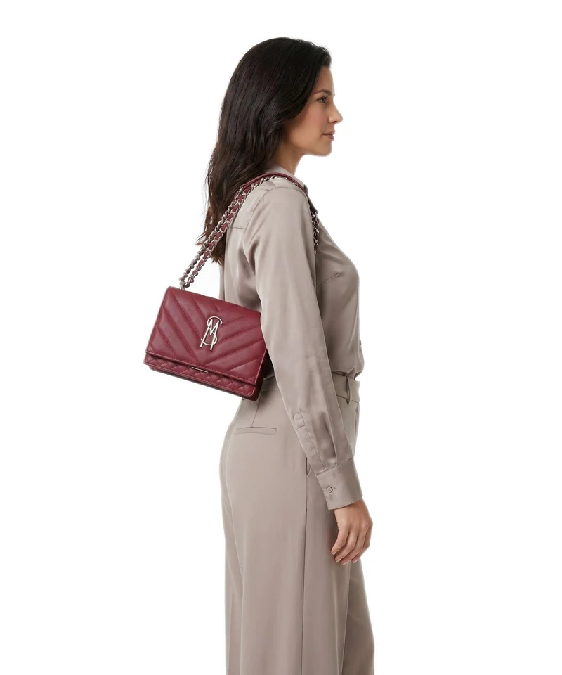Steve Madden BAMARA Schultertasche cherry