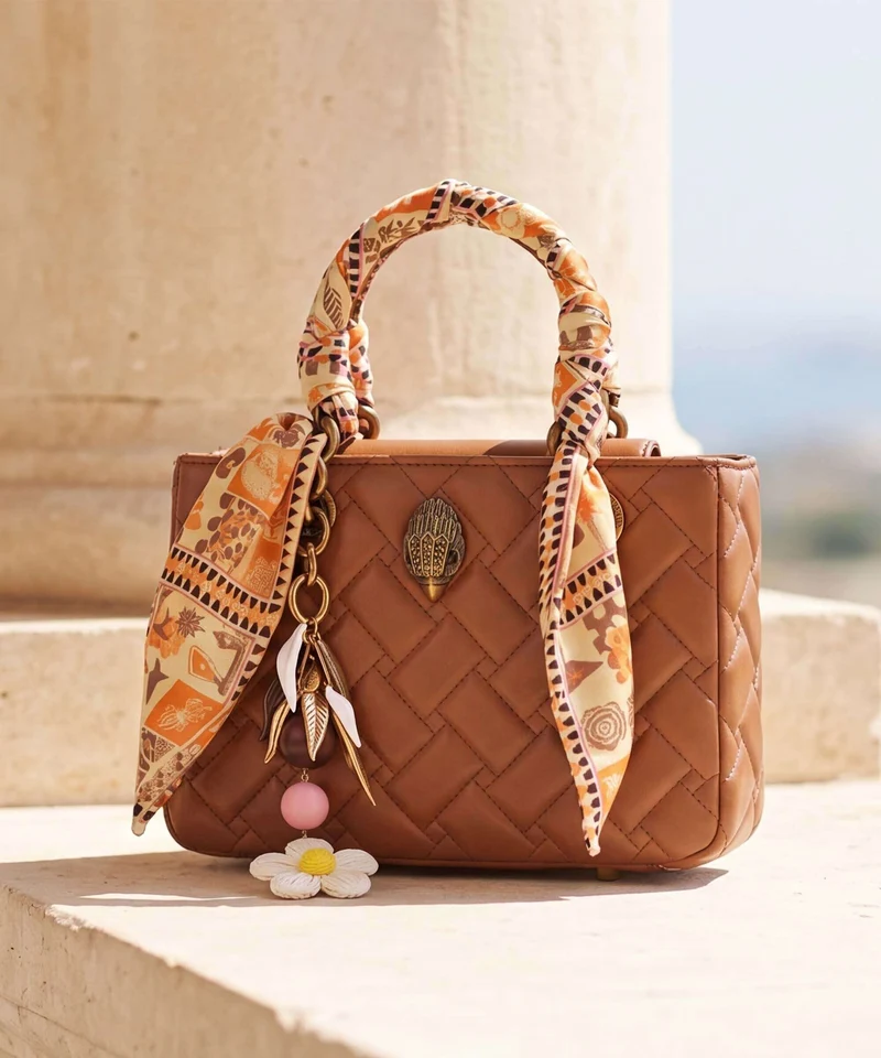 Kurt Geiger Kensington Square Handtasche tan combination