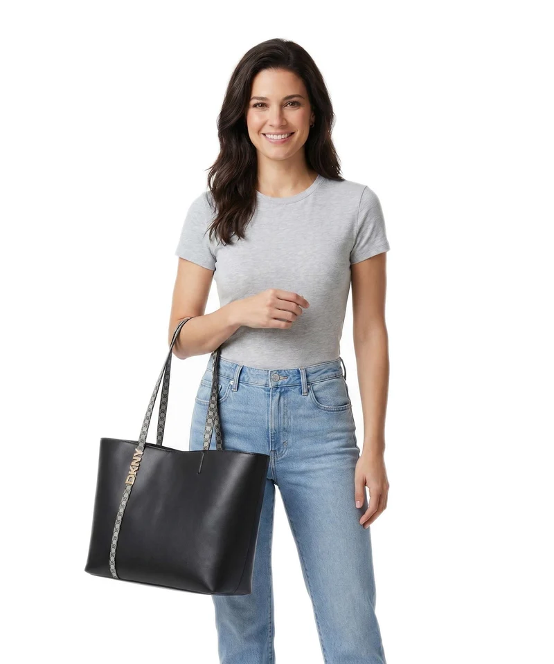 DKNY Avril Shopper black/gold
