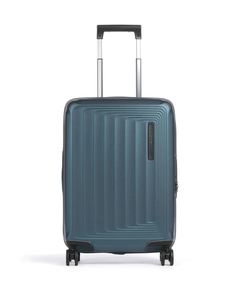 Samsonite Nuon 4-Rollen Trolley matt petrol blue
