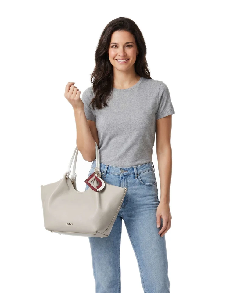 DKNY Paula Medium Shopper light taupe
